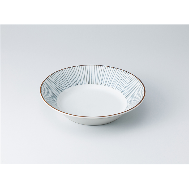 古林陶器 めん皿 天平十草 7.0深皿 1328230440 1個（ご注文単位1個）【直送品】