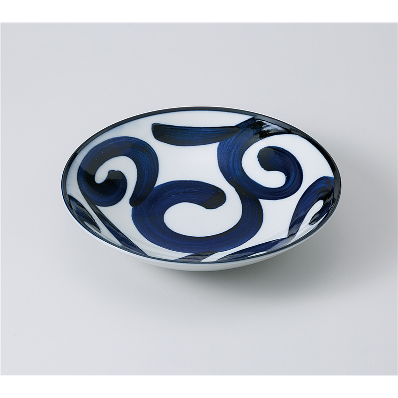 古林陶器 めん皿 鳴門唐草7.0浅鉢 1131140340 1個（ご注文単位1個）【直送品】