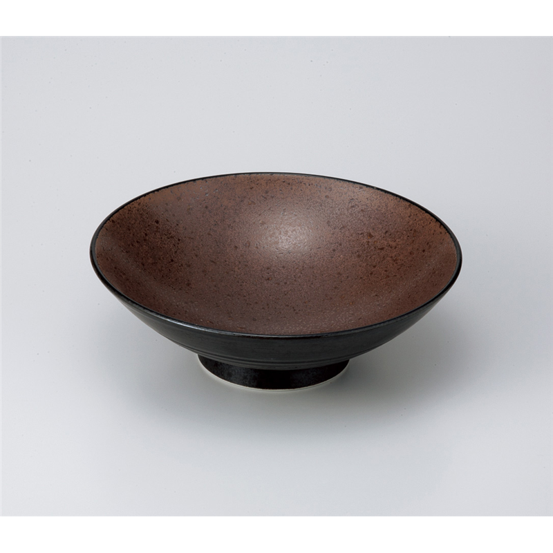 古林陶器 めん皿 JベジBR24.5高台盛鉢 829630326 1個（ご注文単位1個）【直送品】