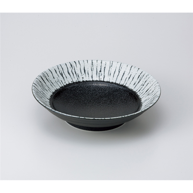 古林陶器 めん皿 黒潮8.0大鉢 829650340 1個（ご注文単位1個）【直送品】