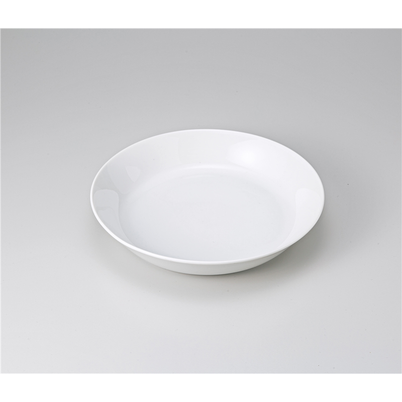 古林陶器 めん皿 切立型8吋パスタプレート 1231010156 1個（ご注文単位1個）【直送品】