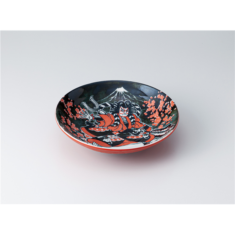 古林陶器 めん皿 歌舞伎 7.0盛皿 1328640201 1個(ご注文単位1個)【直送品】