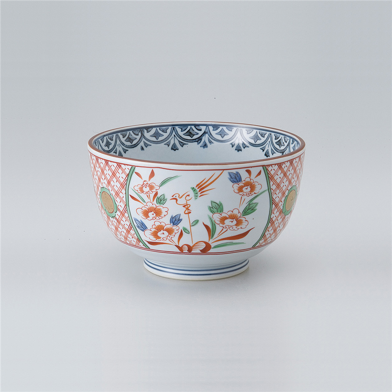 古林陶器 シリーズ丼 錦万歴夏目5.5丼 530440133 1個(ご注文単位1個)【直送品】