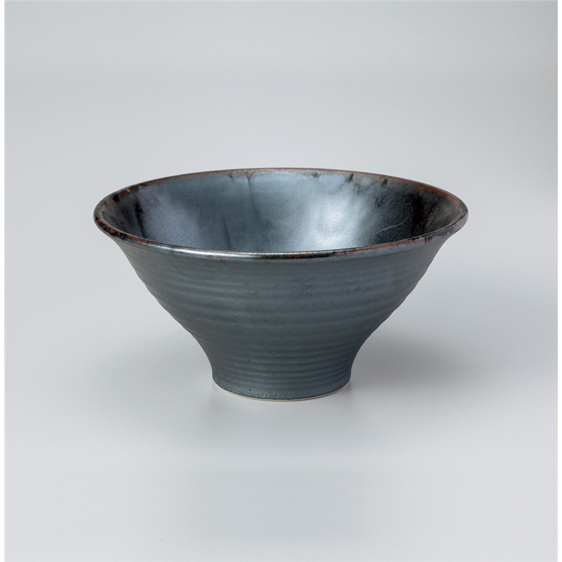 古林陶器 シリーズ丼 メタルエッジ21.5cmボール 830520226 1個(ご注文単位1個)【直送品】