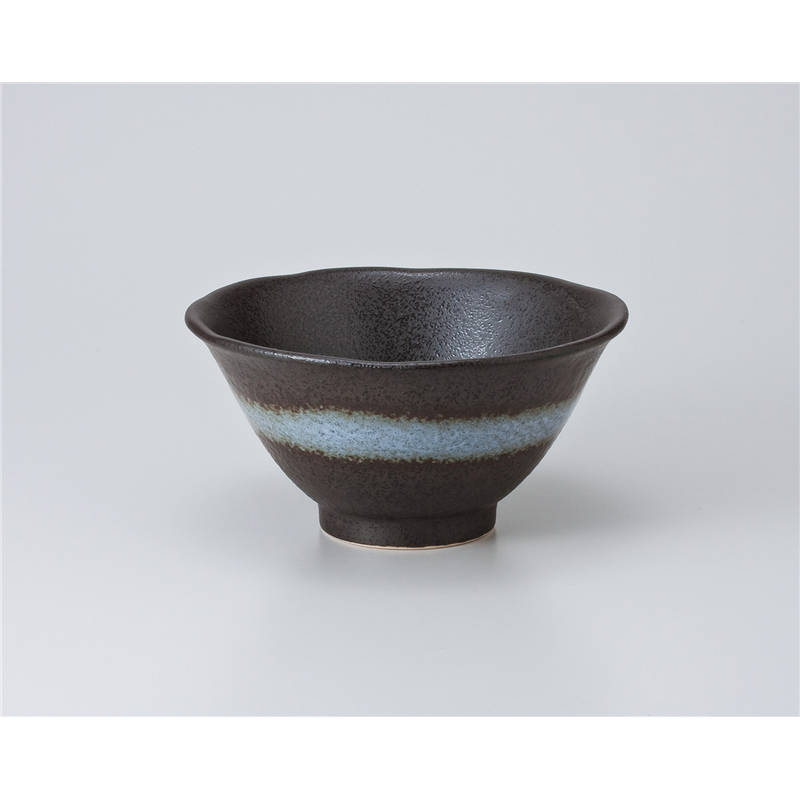 古林陶器 丼 白吹黒水晶5.8丼 630810470 1個(ご注文単位1個)【直送品】