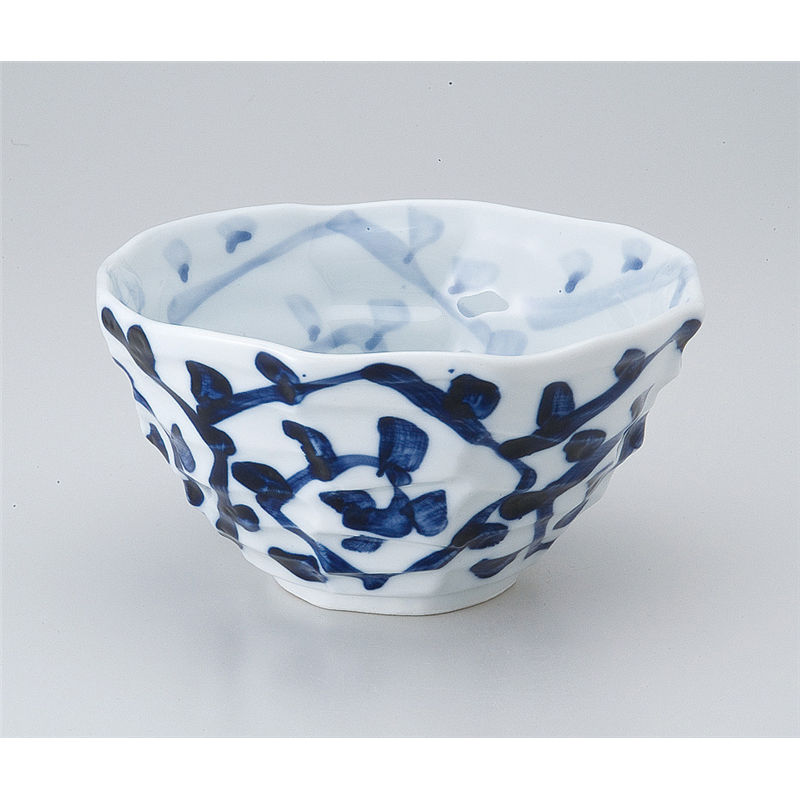 古林陶器 丼 手描きたこ唐草八角5.5丼 530440430 1個(ご注文単位1個)【直送品】