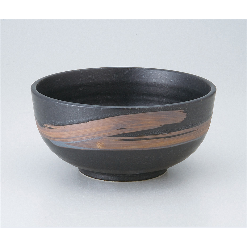 古林陶器 丼 いぶし天目6.0丸丼 530720425 1個(ご注文単位1個)【直送品】
