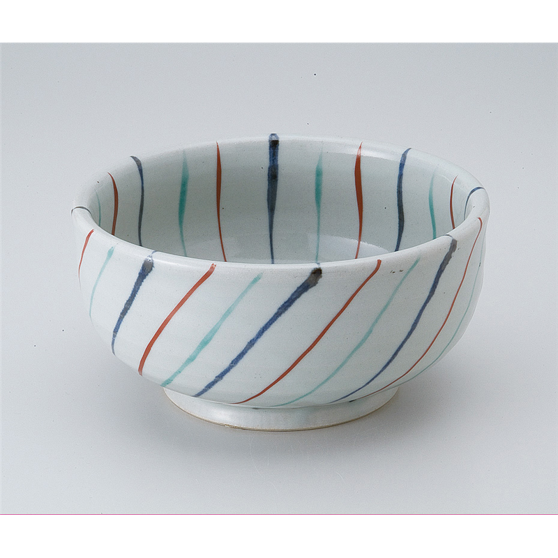 古林陶器 丼 色入十草多用丼 530610251 1個（ご注文単位1個）【直送品】