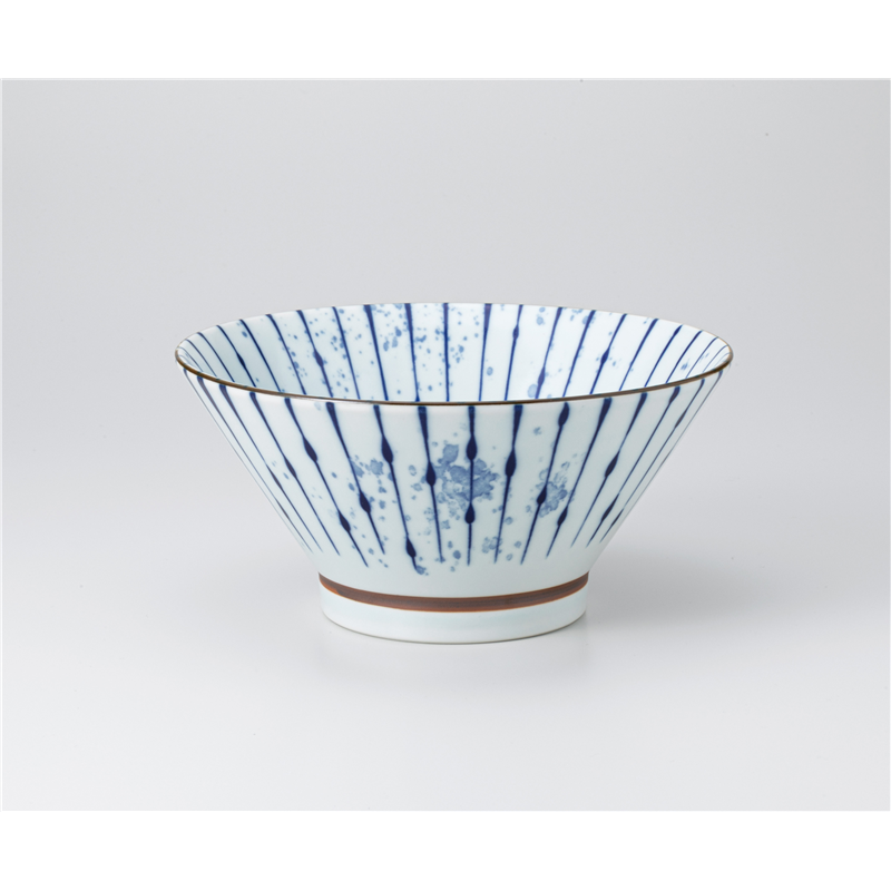 古林陶器 丼 吹墨十草 新型6.0丼 1233010640 1個（ご注文単位1個）【直送品】