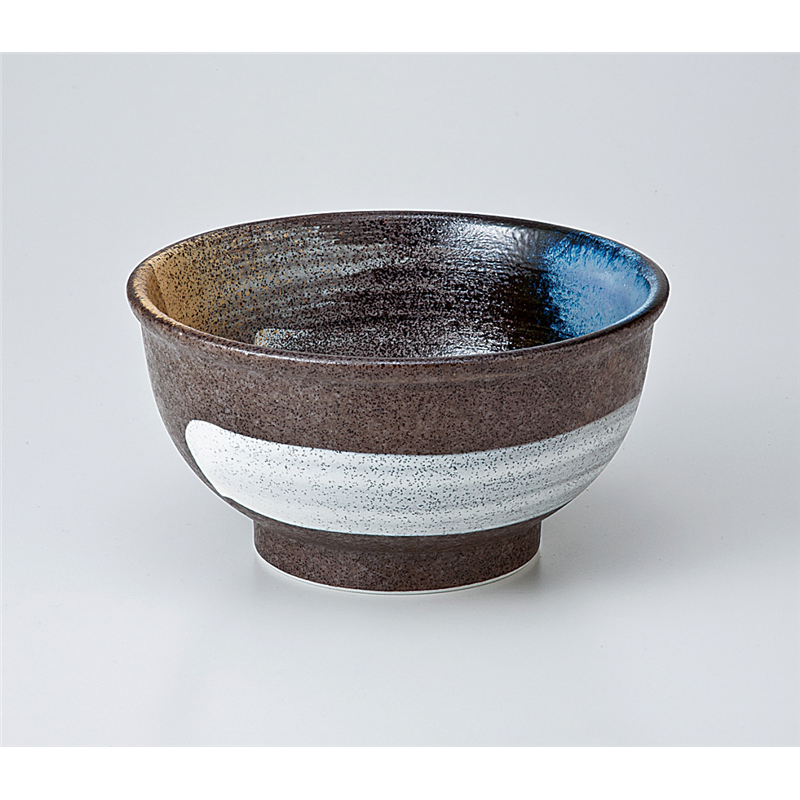 古林陶器 丼 刷毛巻玉渕5.8高台丼 729630324 1個（ご注文単位1個）【直送品】