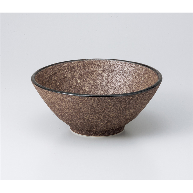 古林陶器 丼 アース 茶 手捻6.3丼 831710354 1個(ご注文単位1個)【直送品】