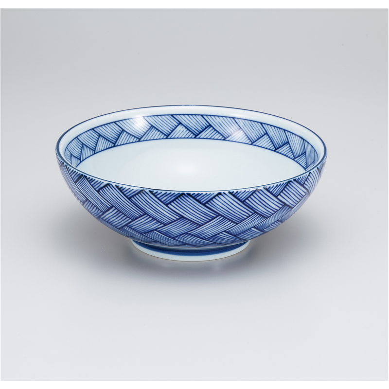 古林陶器 丼 綱代紋麺鉢 1033050140 1個（ご注文単位1個）【直送品】