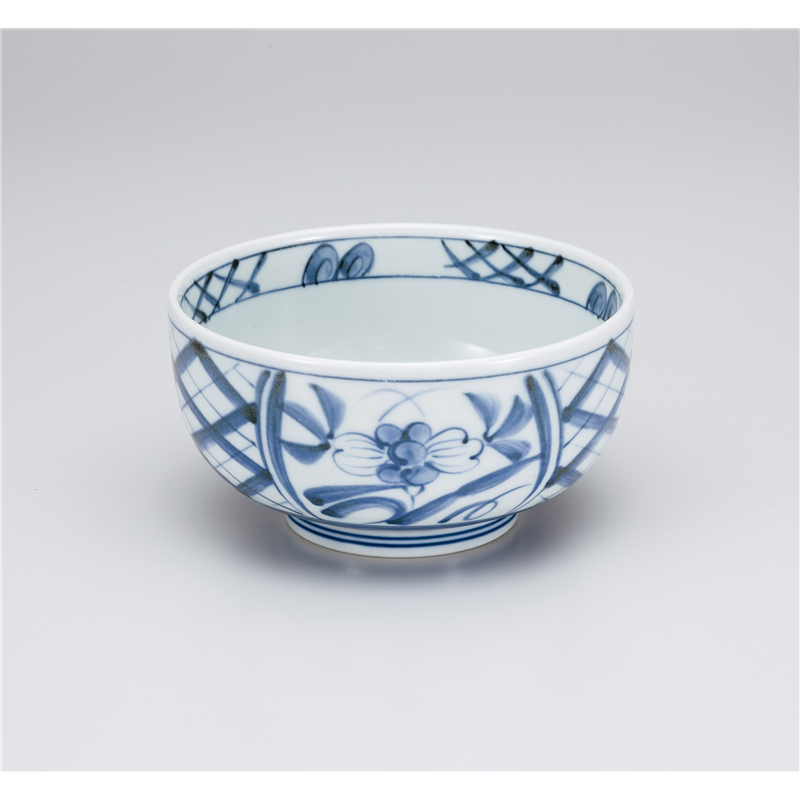 古林陶器 丼 古染花5.0京碗 1033820440 1個（ご注文単位1個）【直送品】