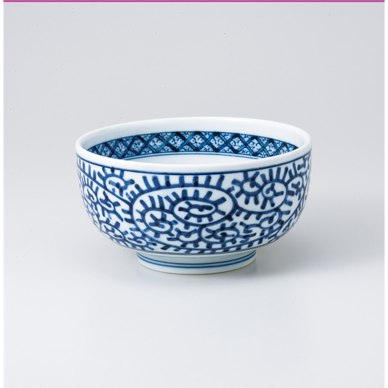 古林陶器 丼 タコ唐草5.0京碗 831930540 1個（ご注文単位1個）【直送品】