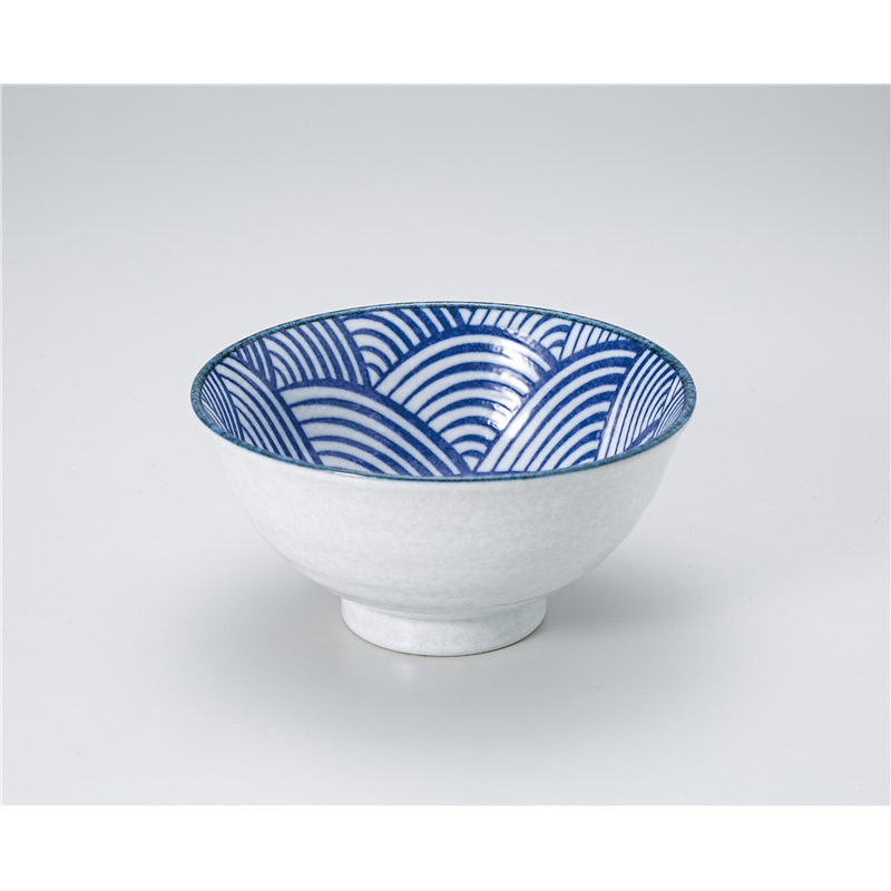 古林陶器 丼 白雪青海波5.0和丼 1330130254 1個（ご注文単位1個）【直送品】