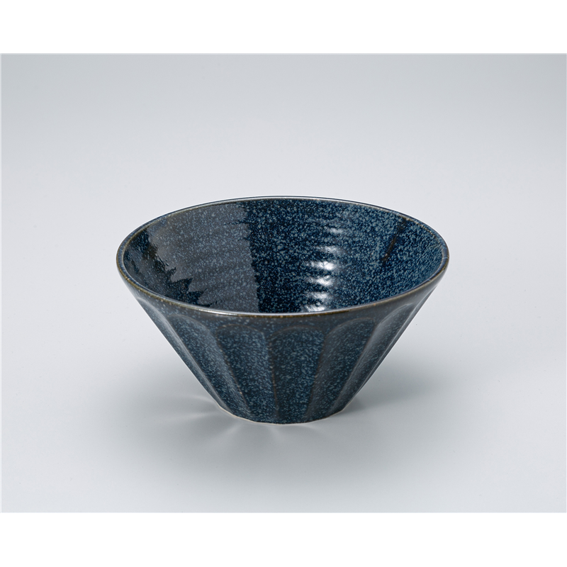 古林陶器 丼 菊柄平丼 大 藍の雪 1330150176 1個（ご注文単位1個）【直送品】