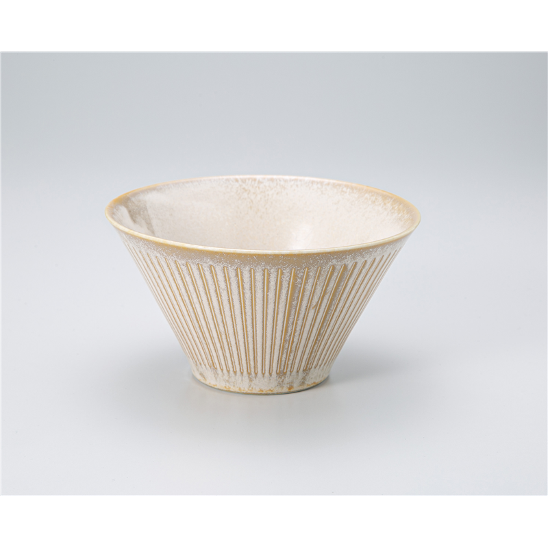 古林陶器 丼 撥水十草 サラダボールM チタンマット白 1330350101 1個（ご注文単位1個）【直送品】