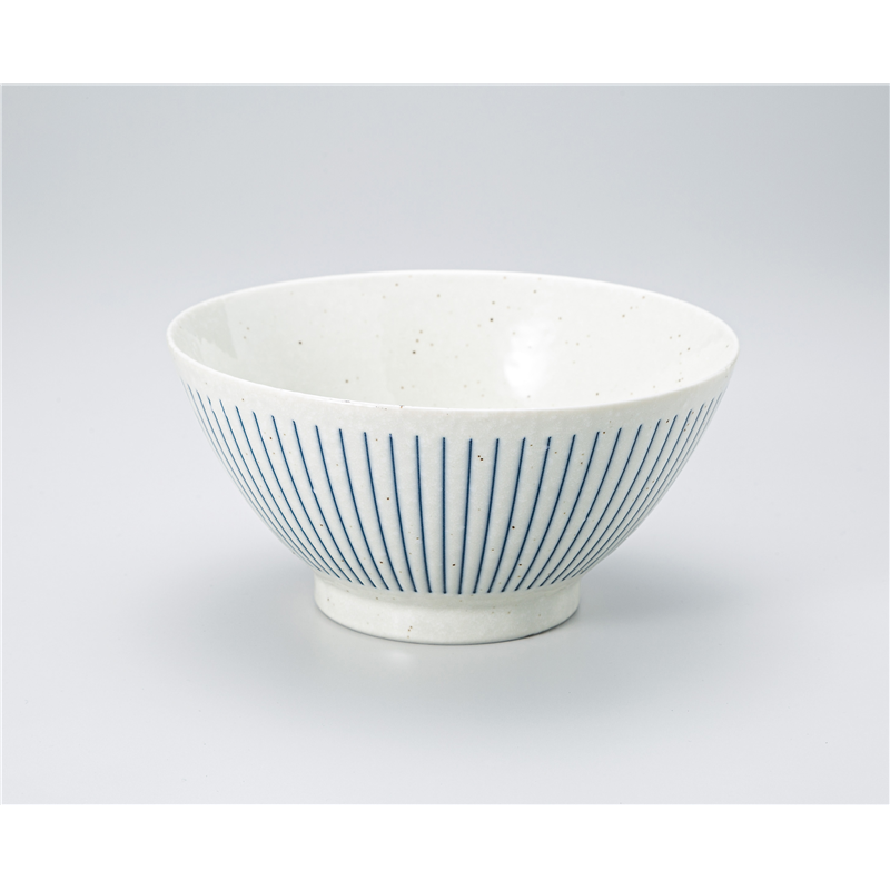 古林陶器 丼 粉引紺十草 6.0反丼(天丼) 1330350301 1個（ご注文単位1個）【直送品】