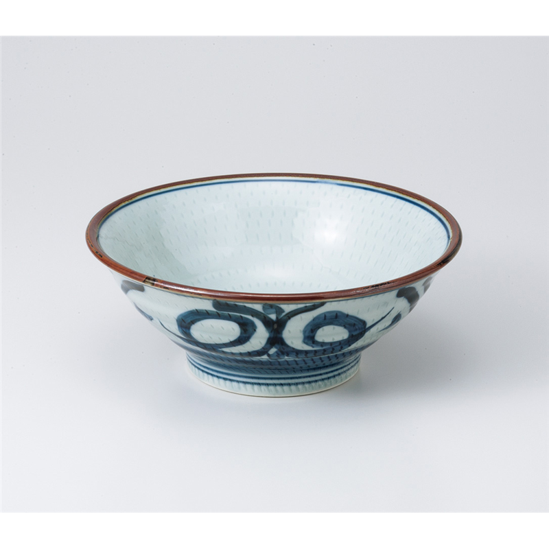 古林陶器 そば丼 古染唐草6.5そば丼 831610531 1個（ご注文単位1個）【直送品】