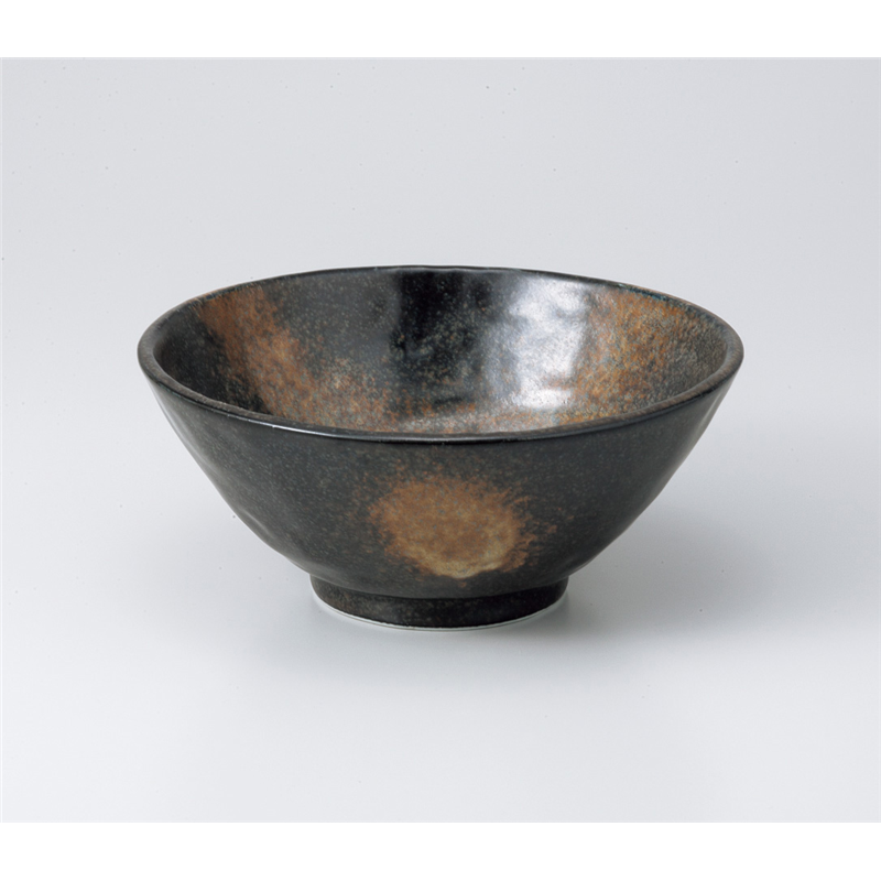 古林陶器 そば丼 月の輪6.3手捻り丼 831710452 1個（ご注文単位1個）【直送品】