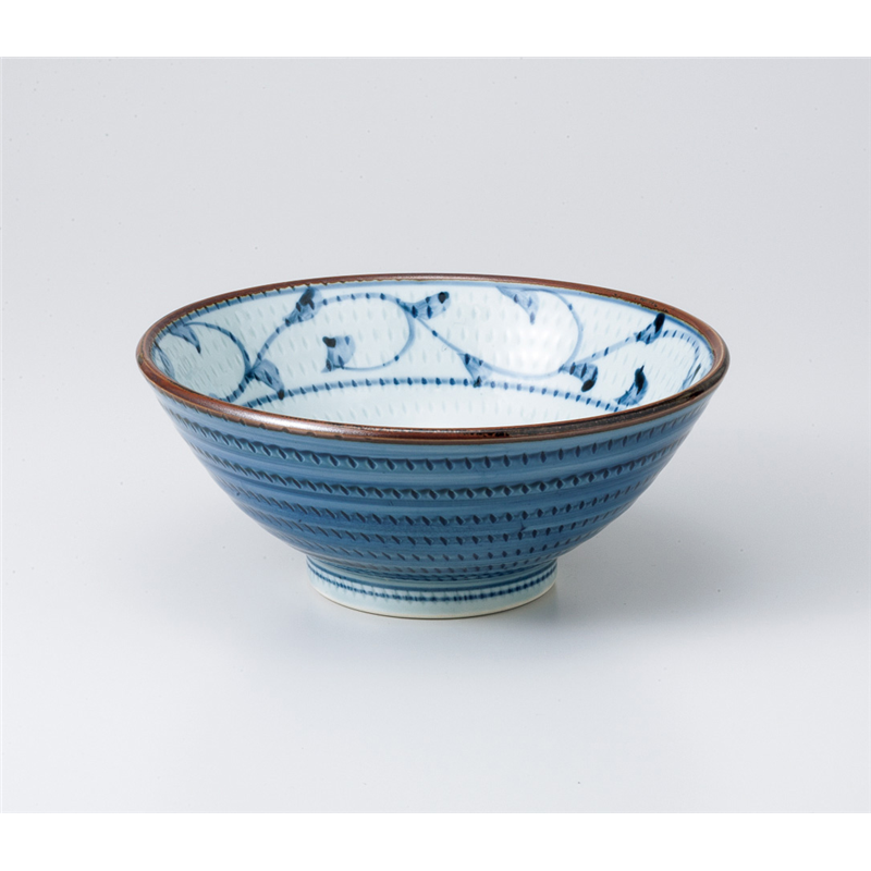 古林陶器 そば丼 ゴス巻唐草5.8そば丼 831740231 1個（ご注文単位1個）【直送品】