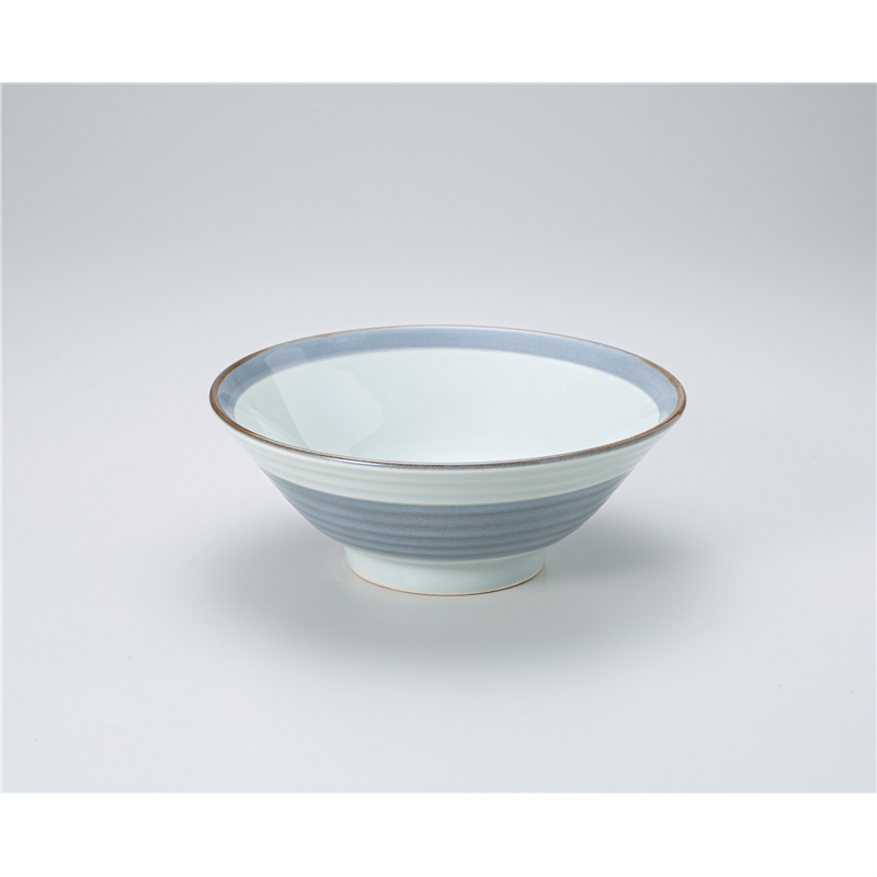 古林陶器 そば丼 グレー巻5.8丼 730120961 1個（ご注文単位1個）【直送品】