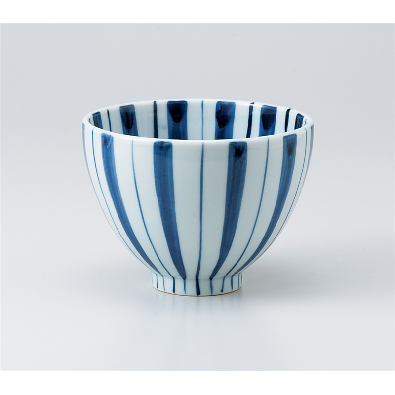 古林陶器 小丼 手描き十草4.5のっぽ丼 934050125 1個（ご注文単位1個）【直送品】