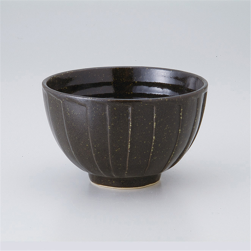 古林陶器 小丼 黒桜トルコブルーソギ多用丼 531820535 1個（ご注文単位1個）【直送品】