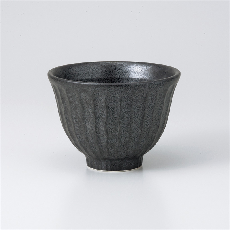 古林陶器 小丼 黒御影 しのぎ小丼 832430201 1個（ご注文単位1個）【直送品】