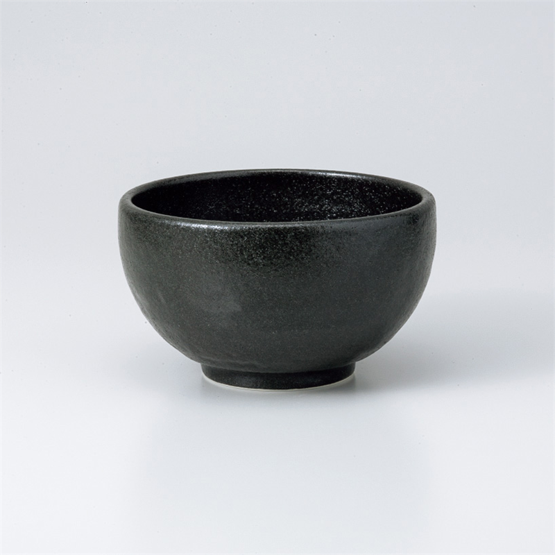 古林陶器 小丼 ゆず黒燿 石目4.2丼 832340101 1個（ご注文単位1個）【直送品】