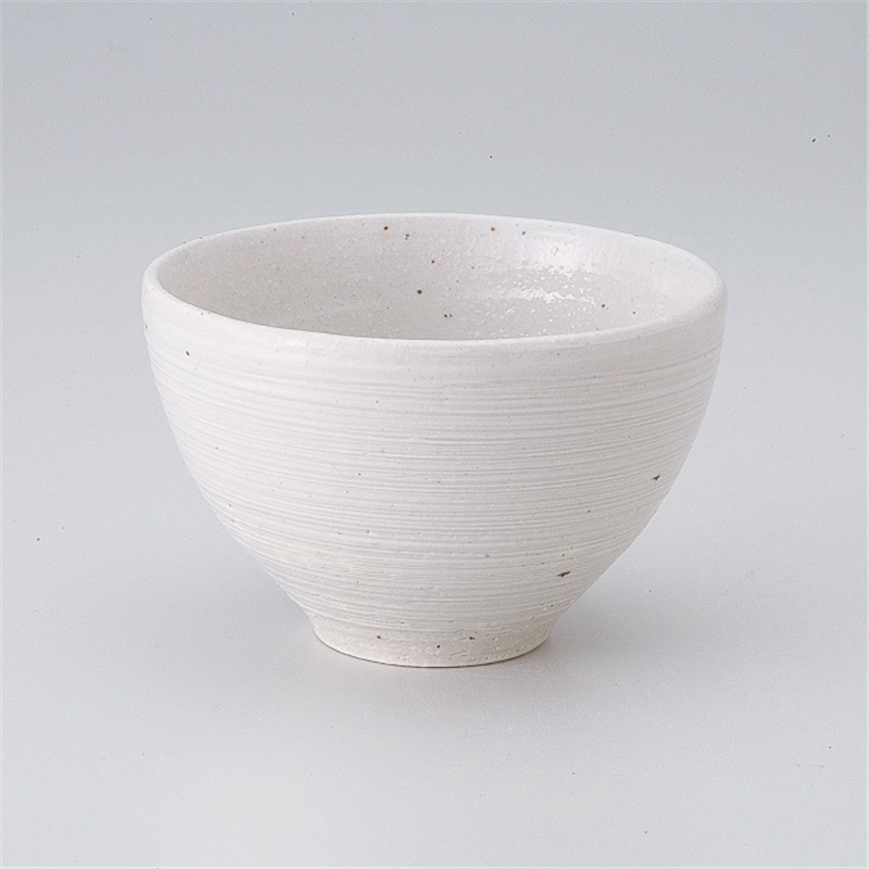 古林陶器 小丼 白削り夏目茶碗 532130205 1個（ご注文単位1個）【直送品】