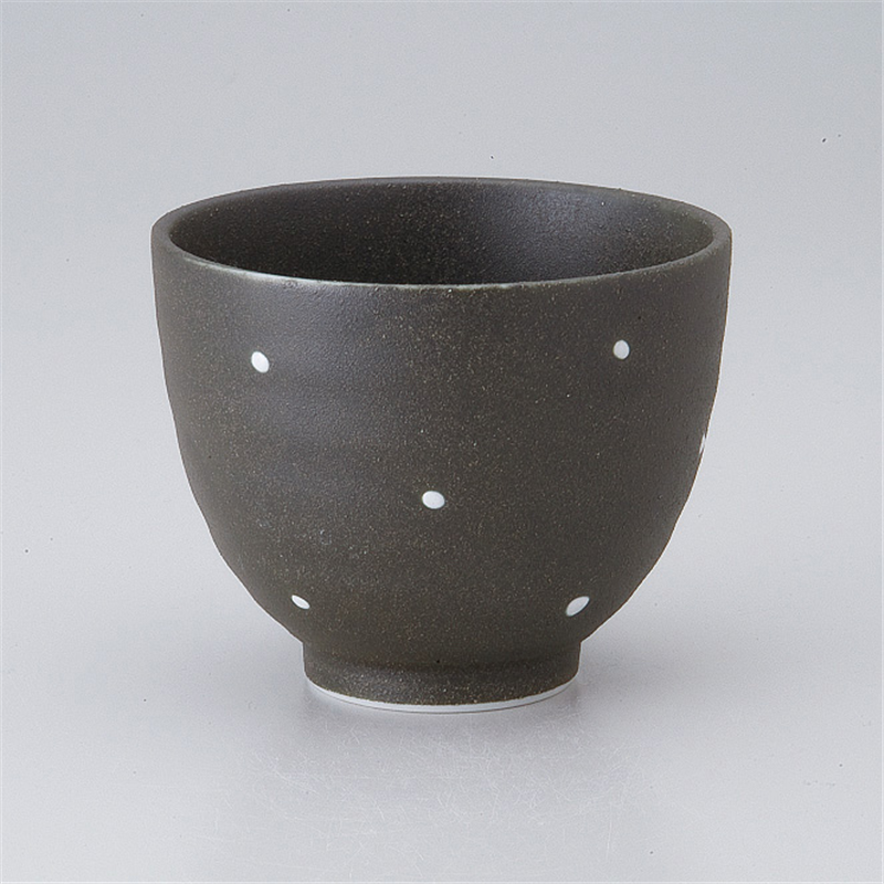 古林陶器 小丼 白伊賀黒ドットおしゃれ小碗 532150133 1個（ご注文単位1個）【直送品】