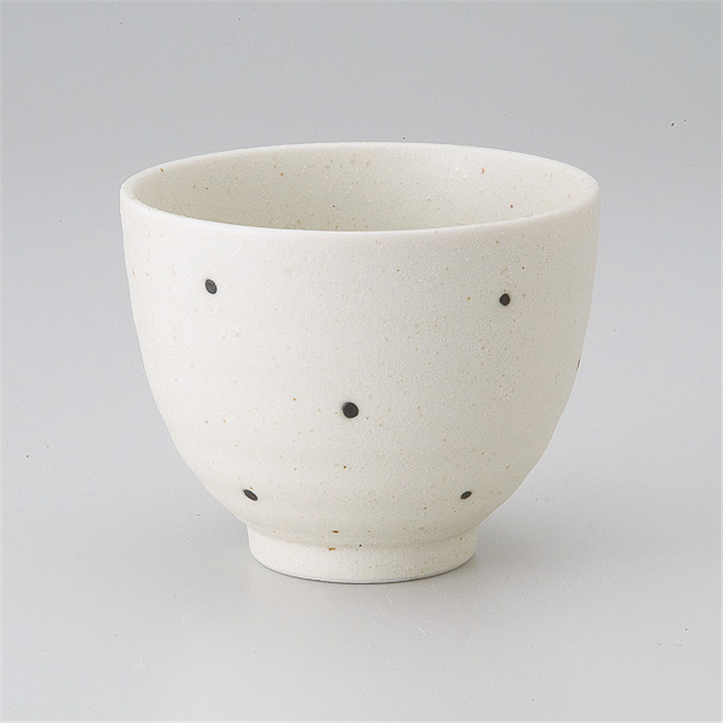 古林陶器 小丼 黒伊賀白ドットおしゃれ小碗 532150233 1個（ご注文単位1個）【直送品】