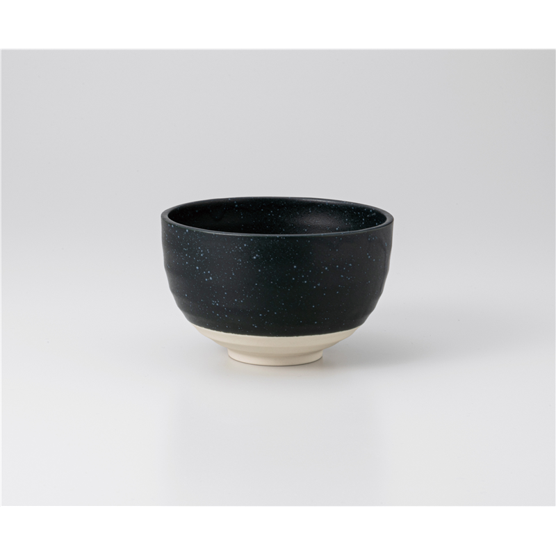 古林陶器 小丼 いっぷく碗銀彩黒 1233910425 1個（ご注文単位1個）【直送品】