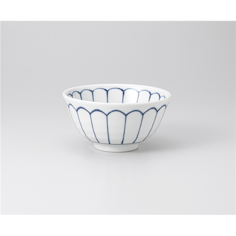 古林陶器 小丼 菊線 ライスボウル 1233340101 1個（ご注文単位1個）【直送品】