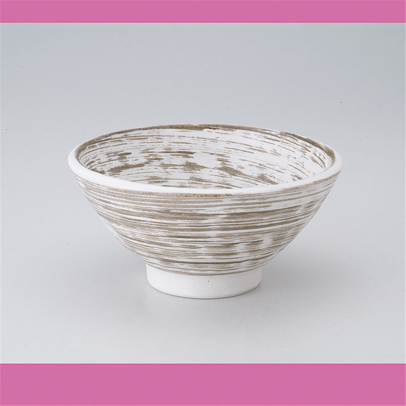 古林陶器 茶漬椀・ライス丼 至福(白)5.0丼 532050454 1個（ご注文単位1個）【直送品】