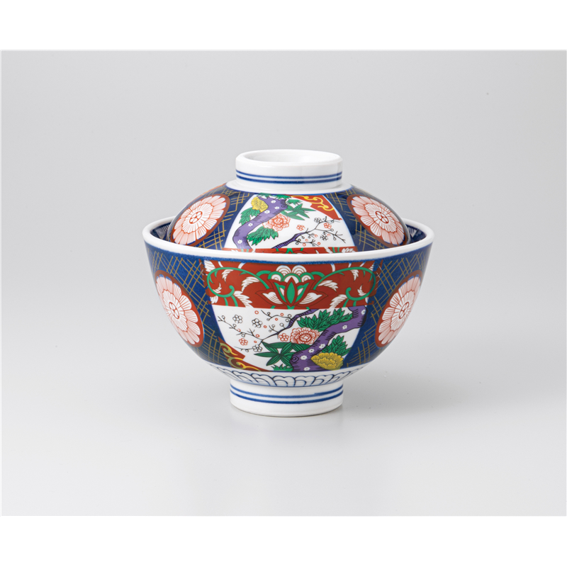 古林陶器 蓋丼 錦牡丹蓋付牛丼 1234230333 1個（ご注文単位1個）【直送品】