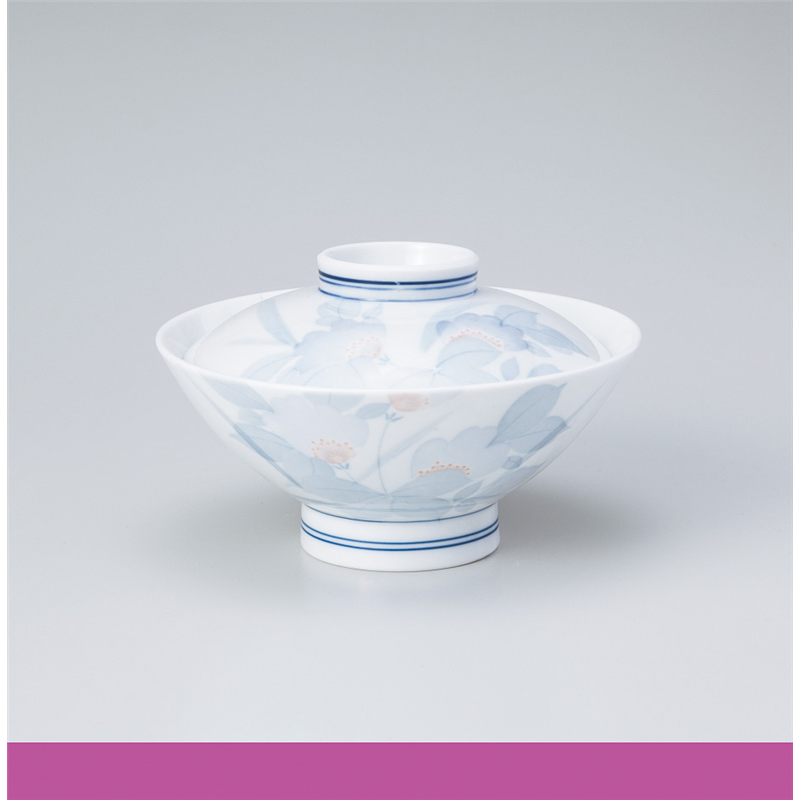 古林陶器 蓋丼 まごころのり茶 832930226 1個（ご注文単位1個）【直送品】