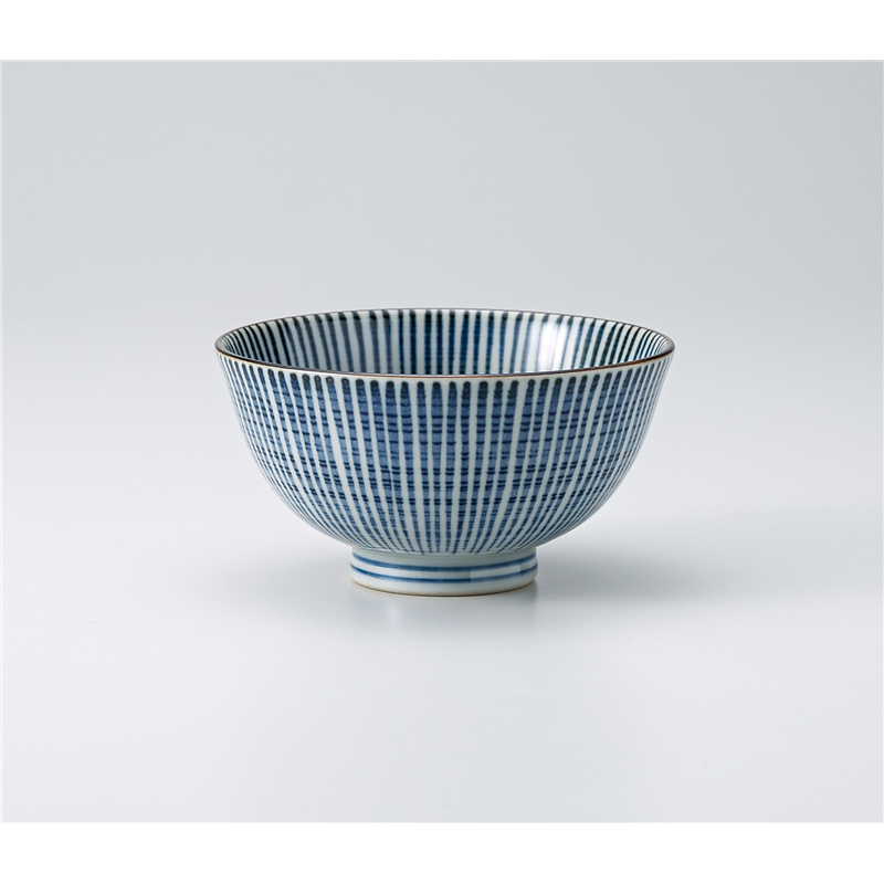 古林陶器 飯椀 千段十草茶碗 1332060552 1個（ご注文単位1個）【直送品】