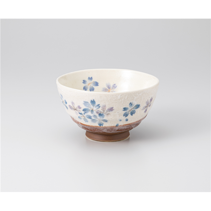 古林陶器 飯椀 平安桜茶碗(青) 1234910247 1個（ご注文単位1個）【直送品】