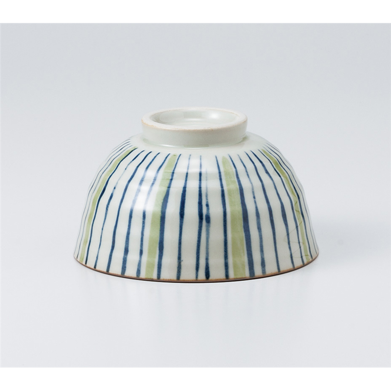 古林陶器 飯椀 二色十草平飯碗 935550225 1個（ご注文単位1個）【直送品】