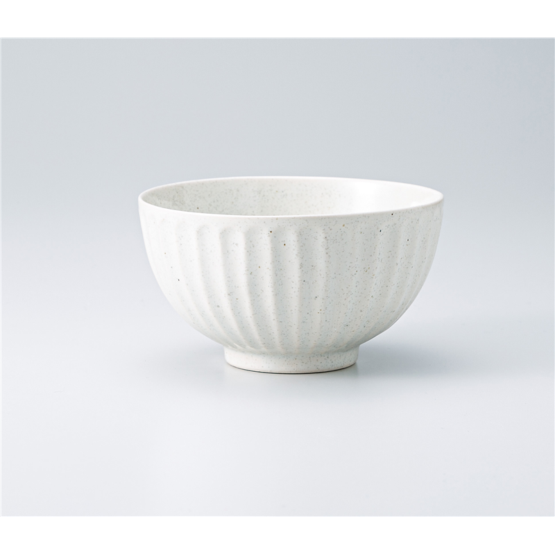 古林陶器 飯椀 菊柄茶碗 白 1332140276 1個（ご注文単位1個）【直送品】