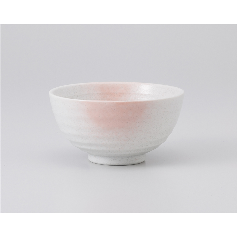 古林陶器 飯椀 ピンク吹丸碗 大 1036050126 1個（ご注文単位1個）【直送品】