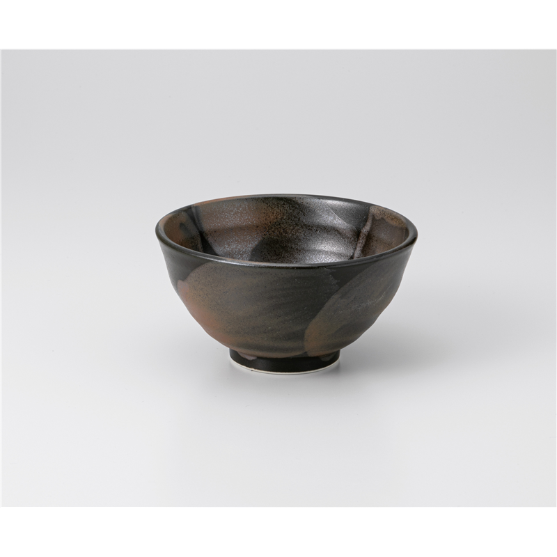 古林陶器 飯椀 いぶし 12cm飯碗 1235150563 1個（ご注文単位1個）【直送品】