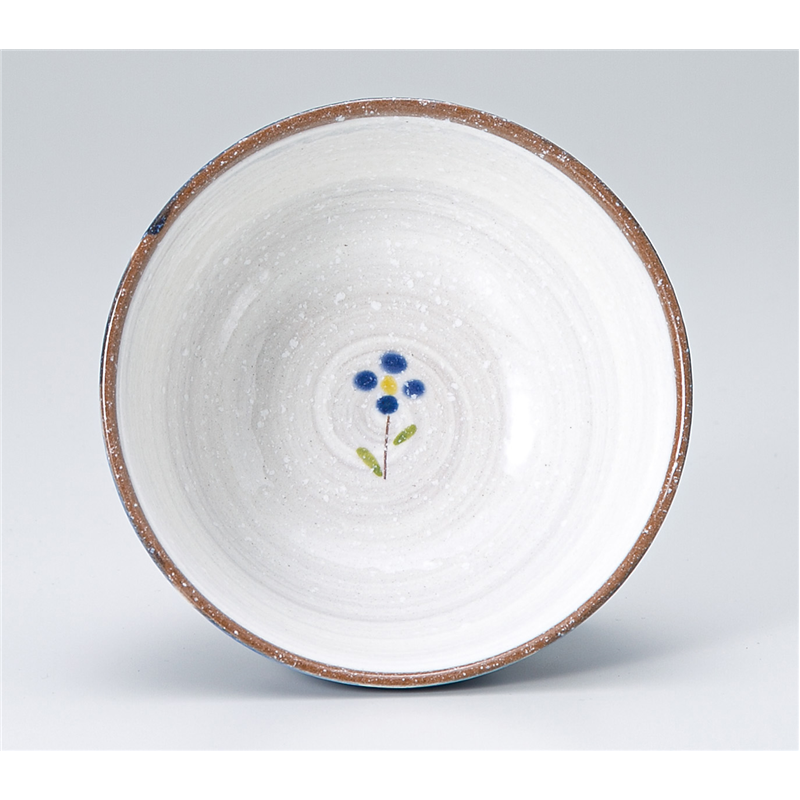 古林陶器 飯椀 ダミブルー 大平 1332460560 1個(ご注文単位1個)【直送品】