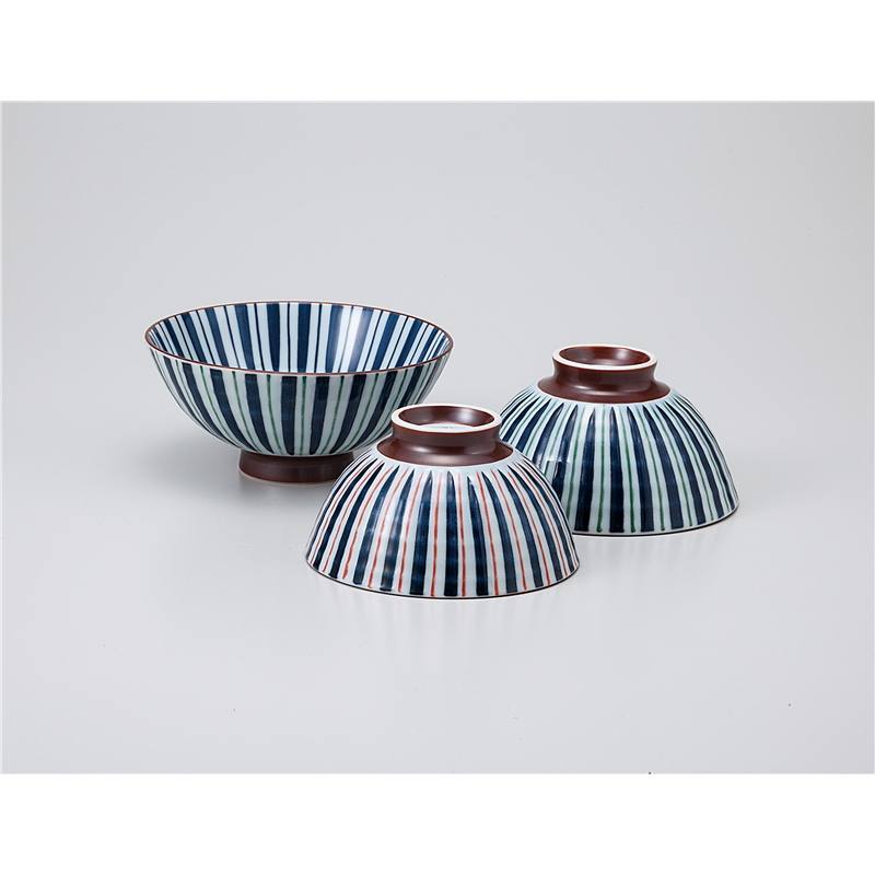 古林陶器 飯椀 ハスイトクサ毛料 1135850179 1個（ご注文単位1個）【直送品】