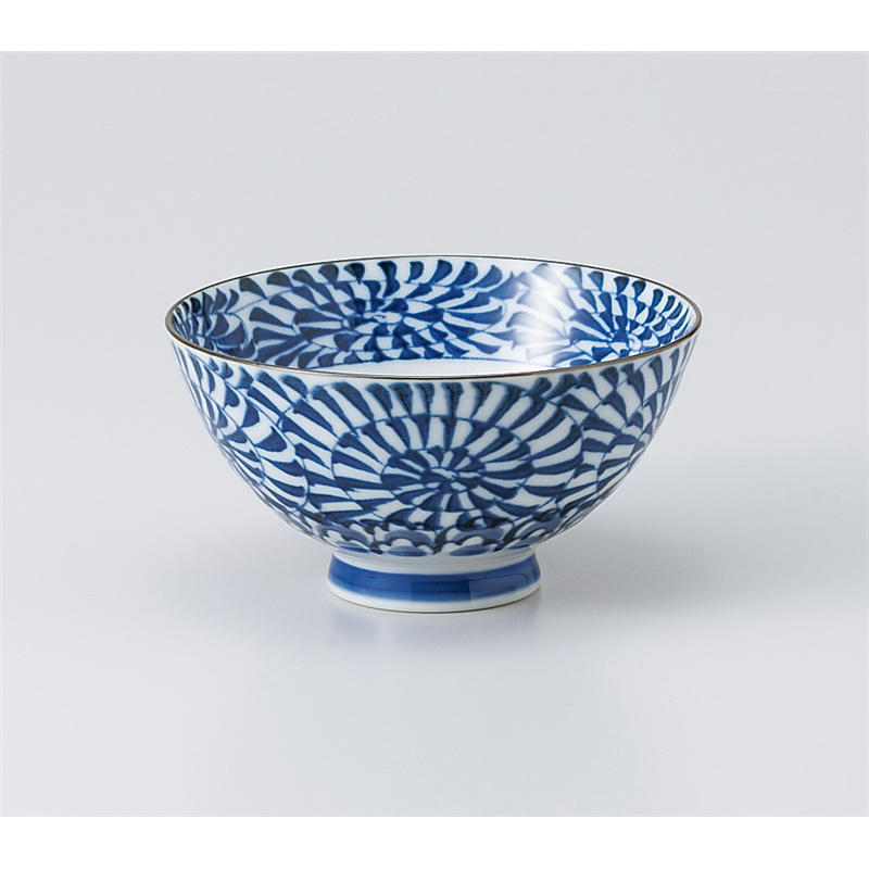 古林陶器 飯椀 内外渦タコ唐草毛料 936250152 1個（ご注文単位1個）【直送品】
