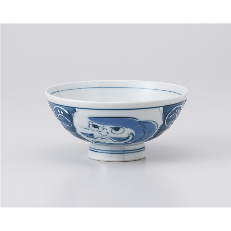 古林陶器 飯椀 古染一珍だるま毛料 1036730970 1個（ご注文単位1個）【直送品】