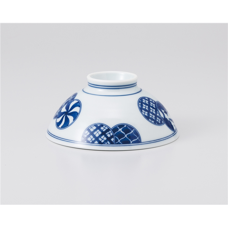 古林陶器 飯椀 六ベエ丸紋大平 1036661047 1個（ご注文単位1個）【直送品】