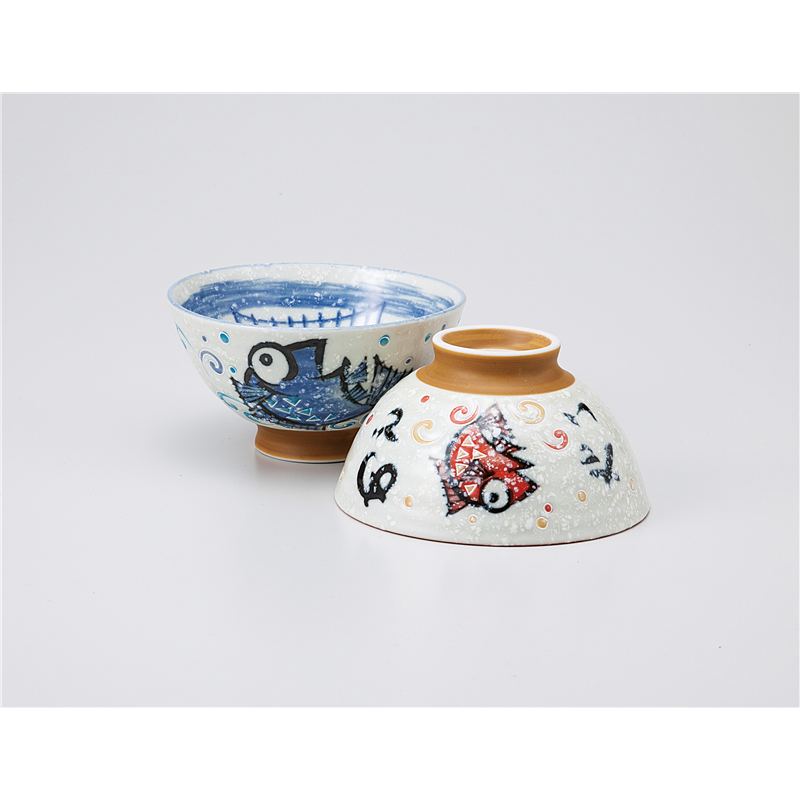 古林陶器 飯椀 めで鯛中平 BL 1135960570 1個（ご注文単位1個）【直送品】